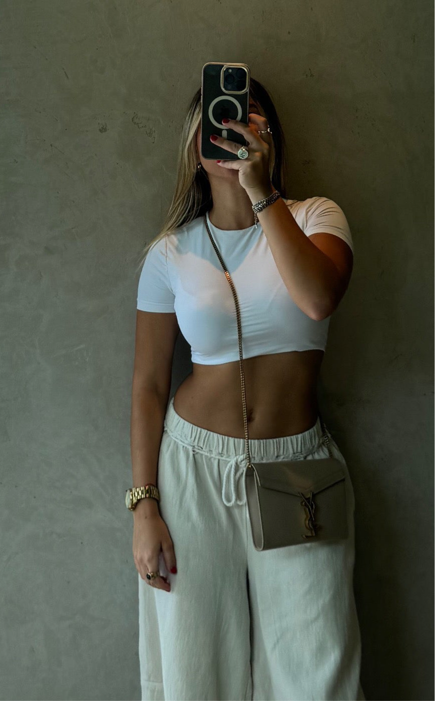 Beige pants